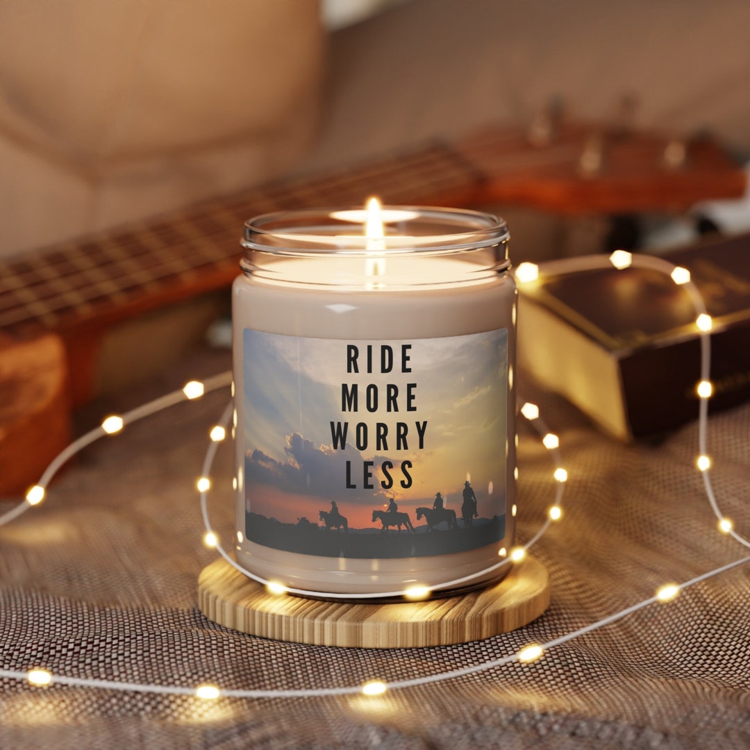 Elevate Your Space With Horse Lover's Soy Wax Candle: A - Etsy