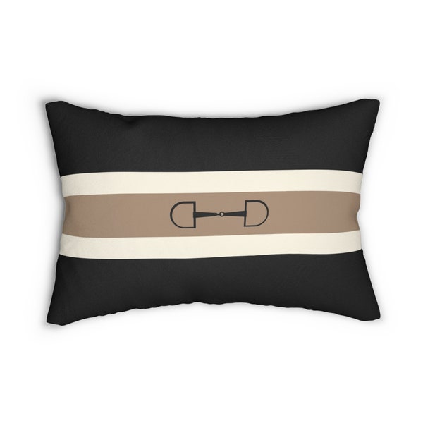 Equestrian Elegance: Beautiful Accent Pillow for Home Decor