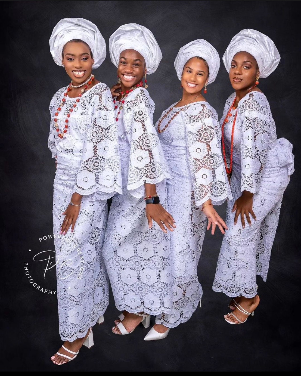 Lace , African Lace Iro and Buba , Women Fashion Lace Wear , African