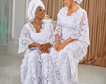 Boubou gown , African lace dresses, African party lace dress , women fashion dress, African women clothing, boubou kaftan , lace dresses
