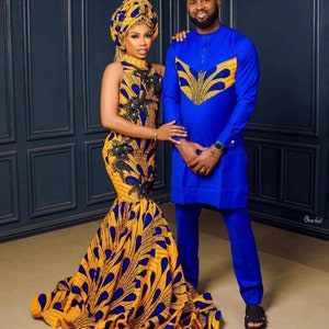 African Couple Outfits -  UK