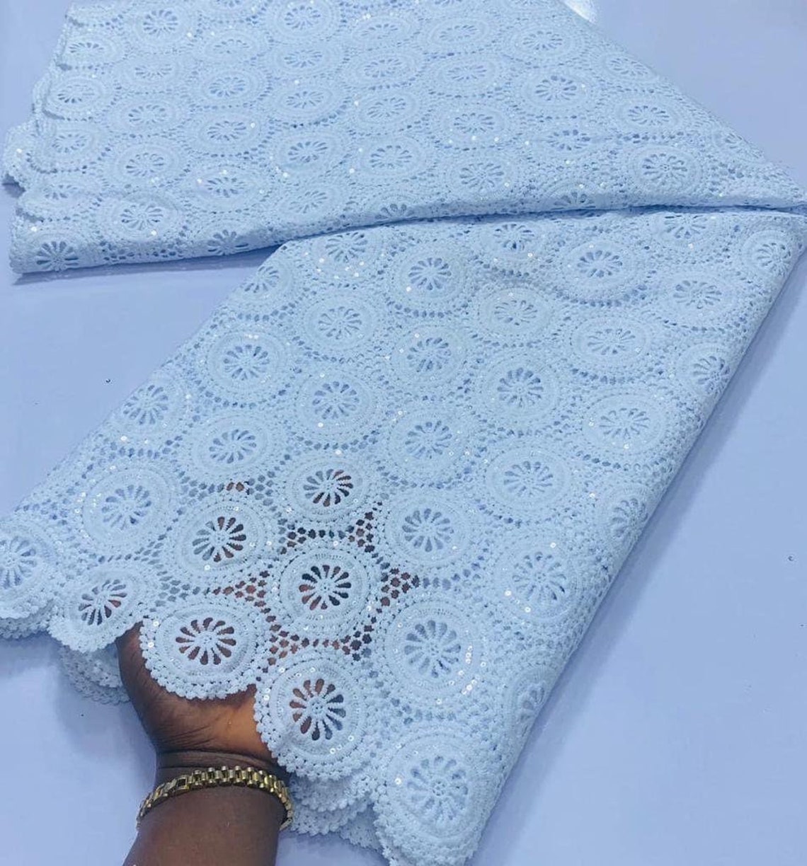 Iro And Buba White Lace Wrapper And Blouse African Women Clothing Iro And Buba White Lace Wrapper And Blouse African Women Clothing