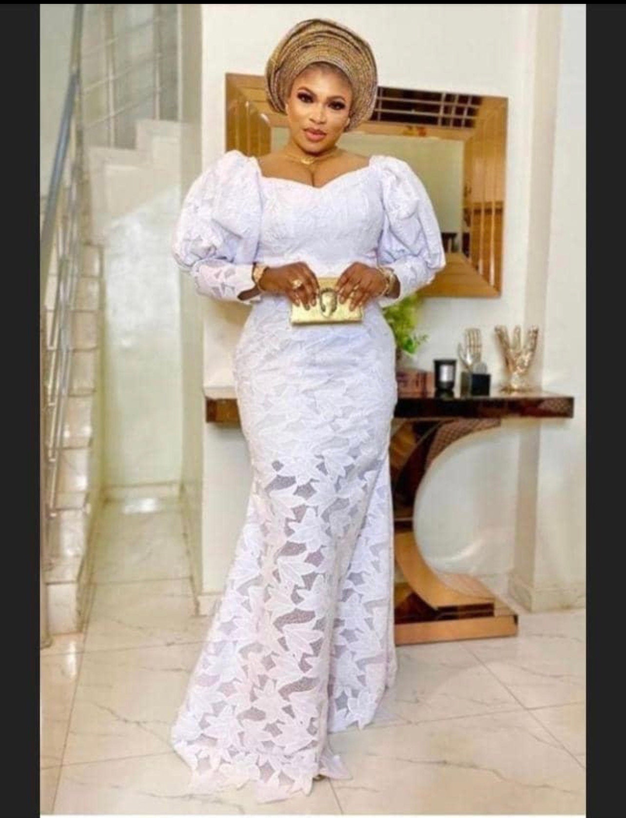 Nigerian Lace Dress Etsy UK
