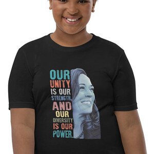 Kamala Harris T-Shirt, Empowerment Tee, Political Graphic Tee, Feminist Shirt, Women's Rights Apparel, 2025 Election Unisex t-shirt