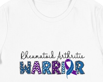 Reumatoïde artritis Awareness-T-shirt: RA-top met relaxte pasvorm voor dames