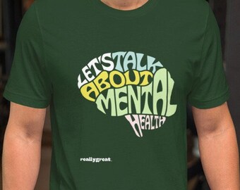 Mental Health Awareness Tee: Unisex Cotton T-Shirt