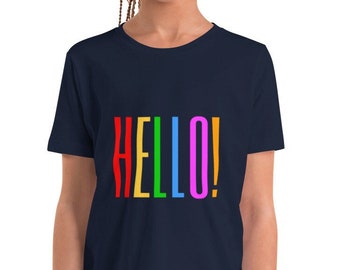 Camiseta de manga corta júnior