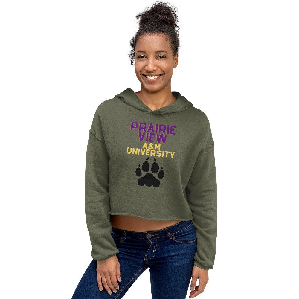 Prairie View A M University PVAMU Top Who You Rootin for Hoodie Panthers Roar PVAMU Panther HBCU Crop Hoodie Etsy