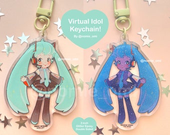 Charm double face idole virtuelle