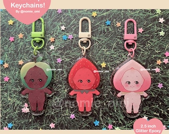 Akrylowe zawieszki Fruit Kewpie