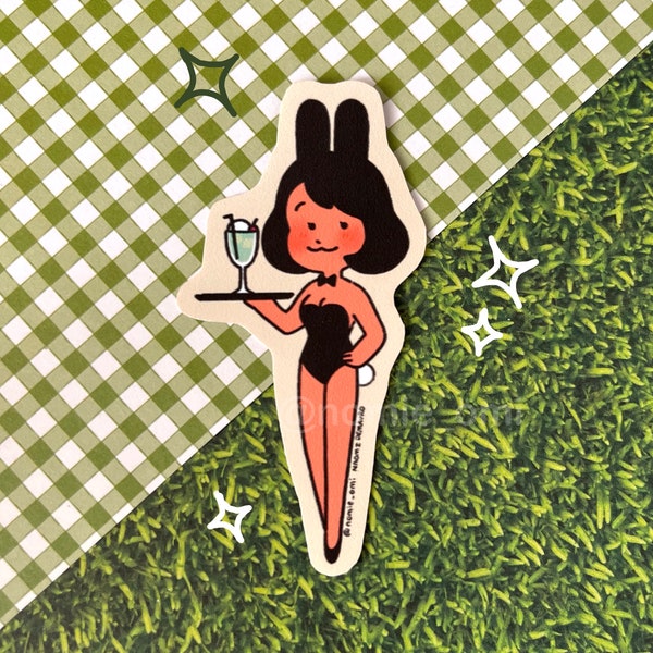 Bunny Girl Vinyl Sticker