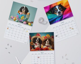 Calendrier 2025 Des Chiots Cavalier King Charles Spaniel