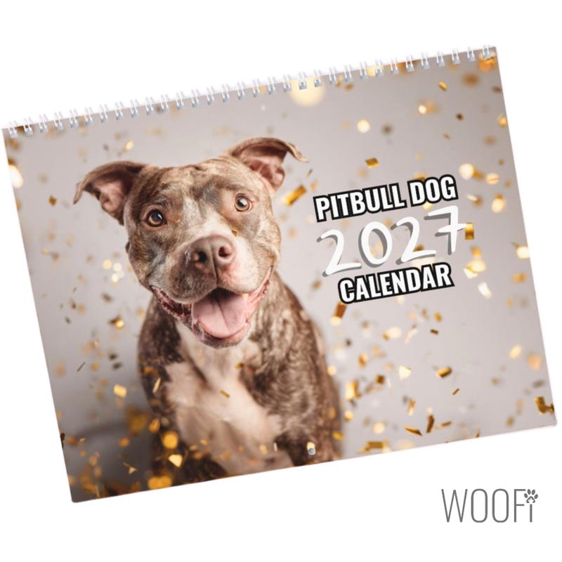 2026 Pit Bull Calendar - Etsy