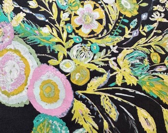 56" Wide Cotton Floral or Paisley Style Print