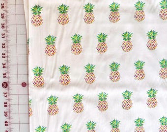 Hello Summer Pineapple Cotton Print, Art Gallery Fabrics