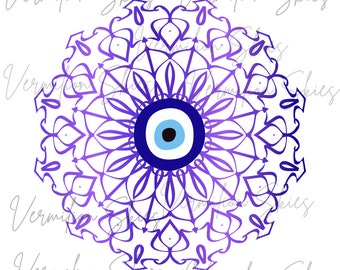 Evil Eye SVG, Third Eye SVG, Evil Eyes SVG, Evil Eye Svg for Cricut, Evil Eue Mandala svg, Evil Eye Cup Svg
