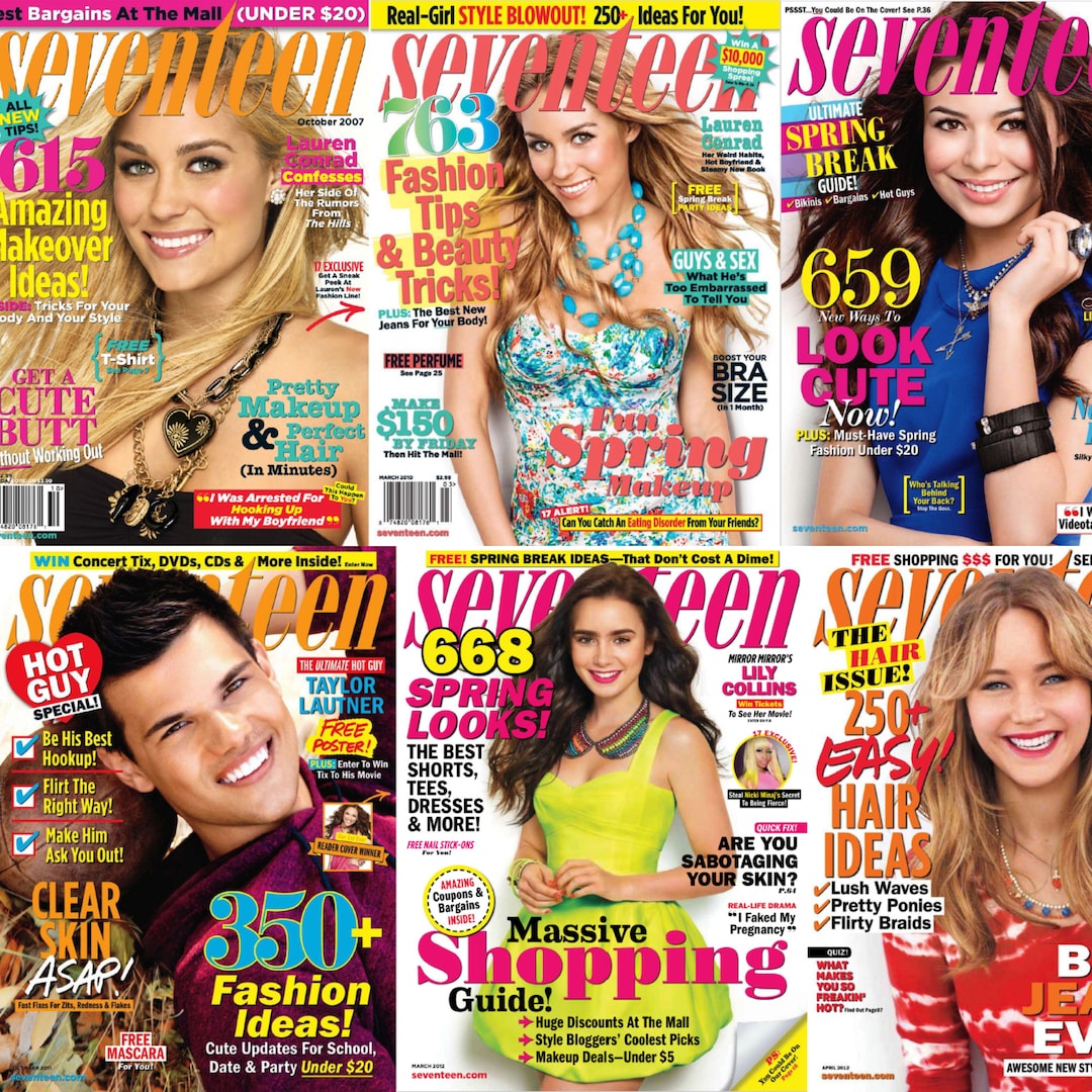 SEVENTEEN MAGAZINE x 30 Issues 20072012 America's Best Teen Age