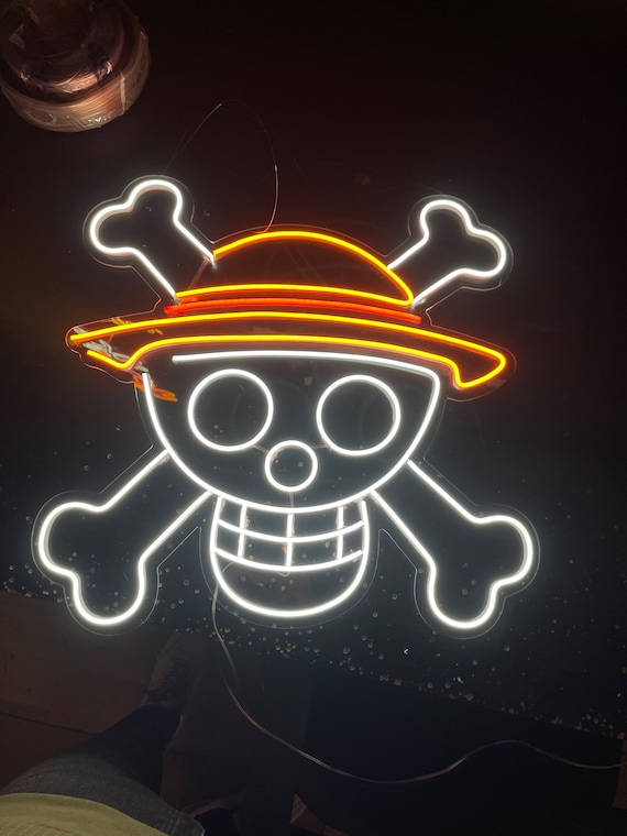 Skull Neon Sign, One Piece Neon Sign