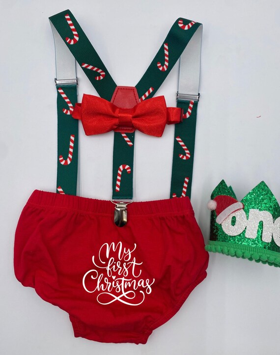 My First Christmas Smash Cake Outfit Baby Boy Cake the Smashed