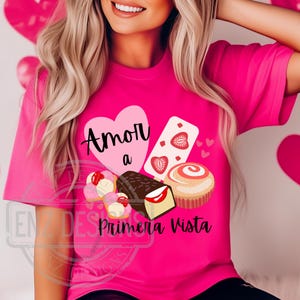 Amor a Primera Vista PNG, Spanish Valentine PNG, Amor png, San Valentin digitale download, geliefde png, Valentijnsdag png
