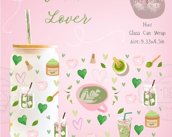 Matcha Love Png, Matcha Drink, Cutesy Green Drink, Matcha Lover PNG, Coquette Png, Aesthetic Png, Cafecito y Chisme
