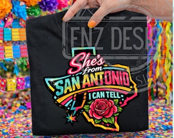 Sie ist von San Antonio ich kann sagen, Digitaler Download, Sporen, Fiesta