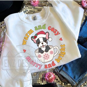 French Bulldog Weihnachten Pullover - Lustiger Hund Weihnachtsdesign