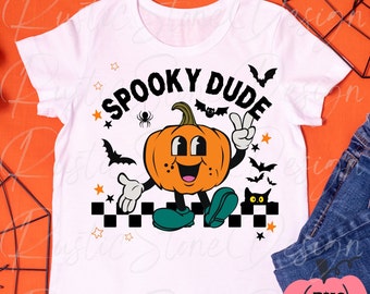 Immagine PNG di Halloween retrò, grafica di un tipo spettrale (file digitali)
