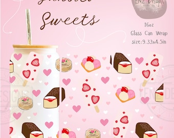 Gansito Libbey 16oz Wrap, Mexican Pan Dulce, Mexican Favorite Sweets, Libbey Girly Wraps, Coffee Cup, Cafecito y Chisme, Gansito Png