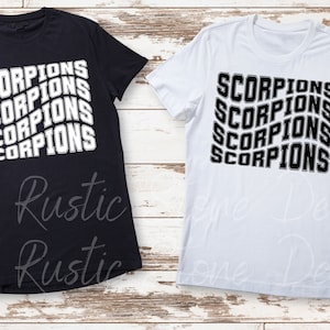 Scorpions png, school spirit png, scorpions svg file, instant digital download