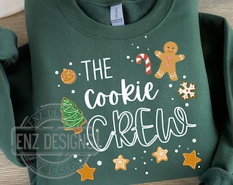 Cookie Crew Png, Cookie Tester Png Christmas Baking Png, Cookie Crew, Gingerbread, Baking Christmas Png, Cute Christmas Png, Baking Png