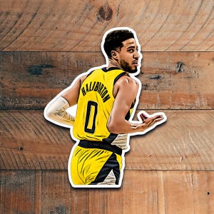 Pegatinas de baloncesto con dibujos animados realistas y divertidas ilustradas.