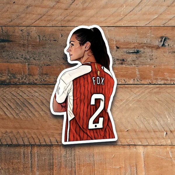 Alessia Russo Beth Mead Lina Hurtig Emily Fox WSL Gunners Soccer Football English Posters Decal Stickers