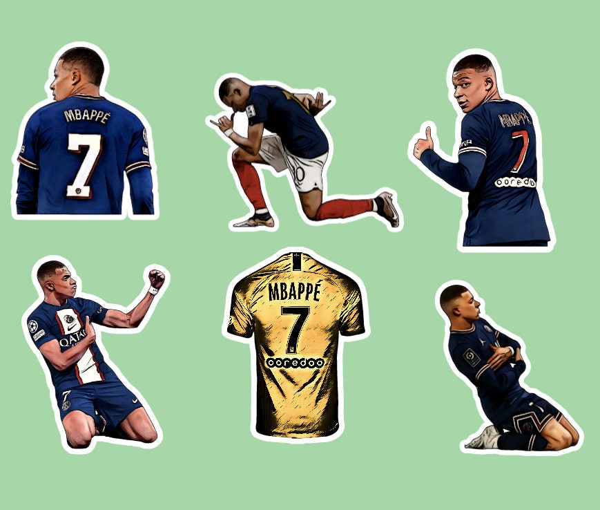 Stickers Muraux Mbappe Sticker Sports Football Football Football Joueur De  Voiture Décalque Denfants Posters Viny Football 3002 Du 45,59 €