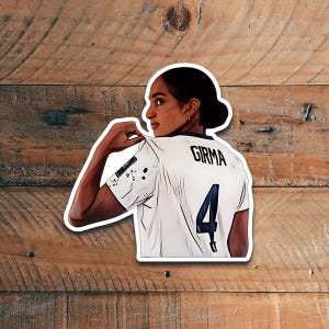Soccer Football Illustration Realistic Cartoon Style Vinyl Glossy Matte stickers