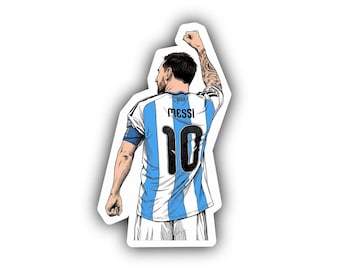 Illustrated realistic cartoon style soccer Football style stickers