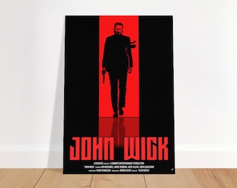 John Wick (2014) Film Poster, Wall Print