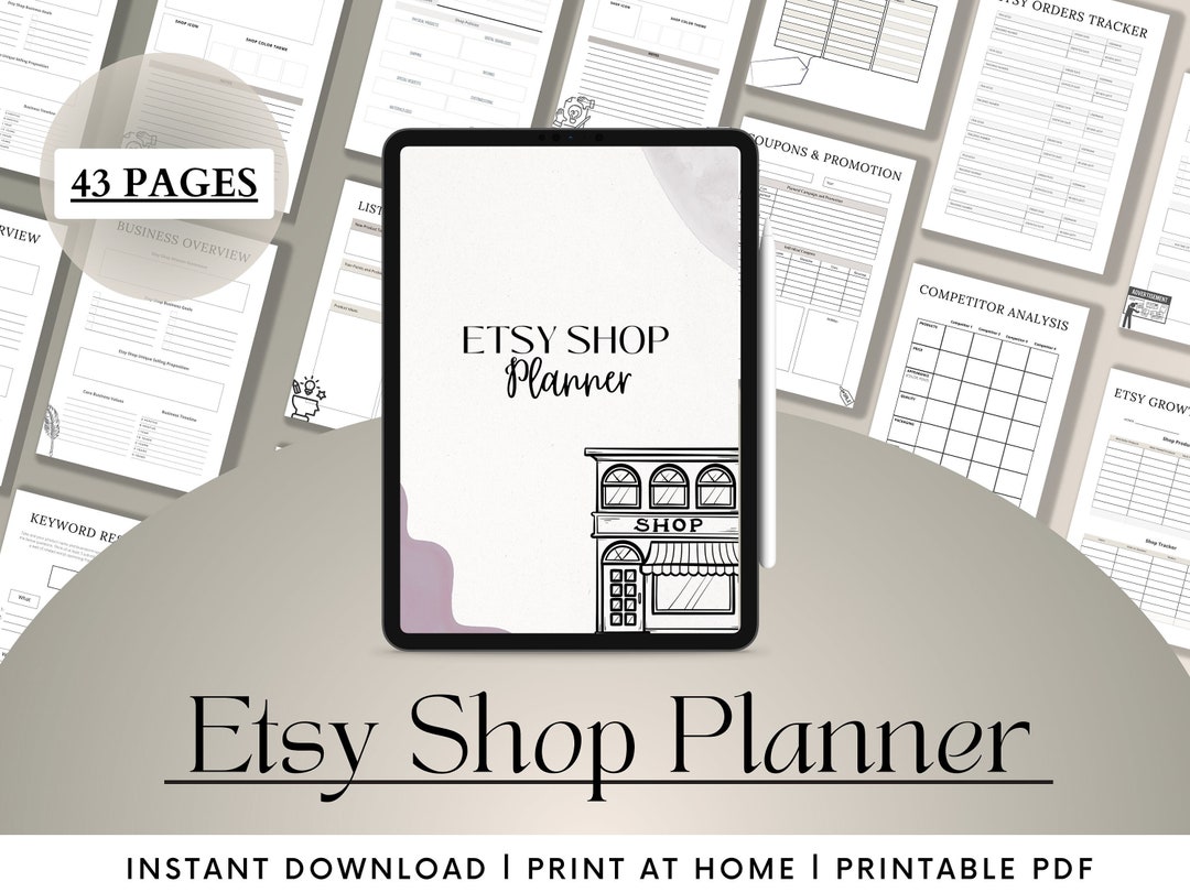 Notion Template Etsy Shop Planner| Notion Business Planner L Etsy ...