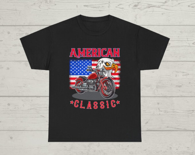 American Classic: Motorcycle T-shirt