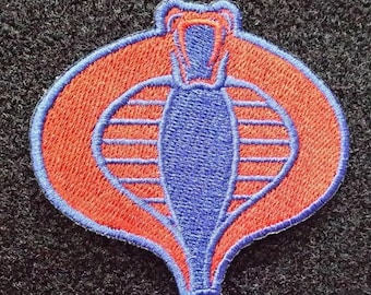 Cobra Commander Embroidered Patches