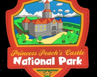 Princess Peach National Park PVC Patch