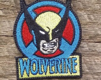 Marvel Wolverine Embroidered Patches