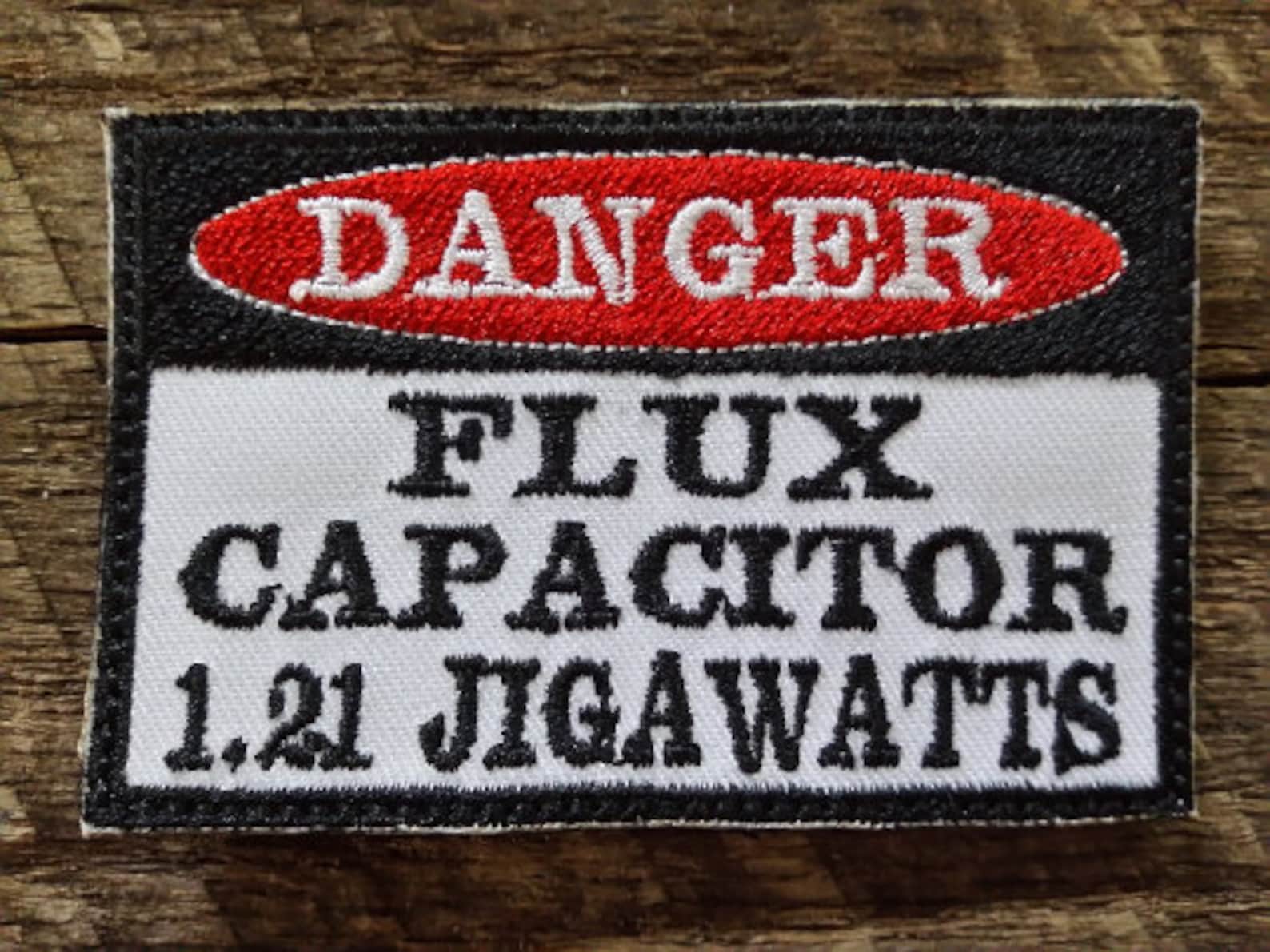 Back to the Future Embroidered Patches - Etsy