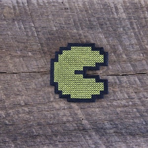 Toppe ricamate Pac-Man e Fantasma