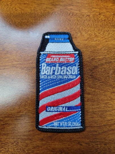 Jurassic Park Barbasol Shaving Cream Patch Australia