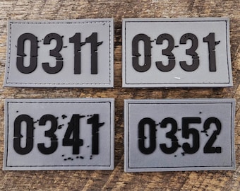 USMC MOS PVC Patches