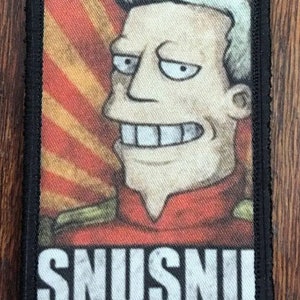 Futurama Sublimation Patches