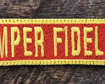 USMC Semper Fidelis Motto Patch