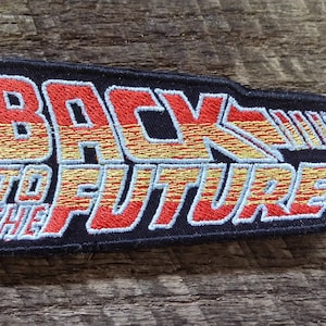 Back to the Future Embroidered Patches