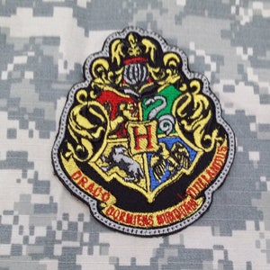 Wizarding School Series Embroidered Collection Patches